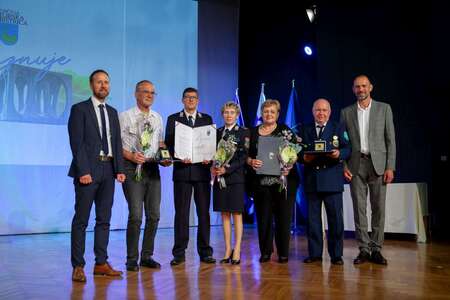 7 Prejemniki spominskih plaket Vojko Mihelj, PGD Ilirska Bistrica, Maksimilijna Skok in ZŠAM Ilirska Bistrica-1200